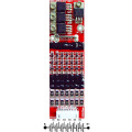 7s 10A PCM BMS for 24V 25.2V 25.9V Li-ion/Lithium/ Li-Polymer 21V 22.4V LiFePO4 Battery Pack Size L120*W35*T9mm (PCM-L07S10-267)